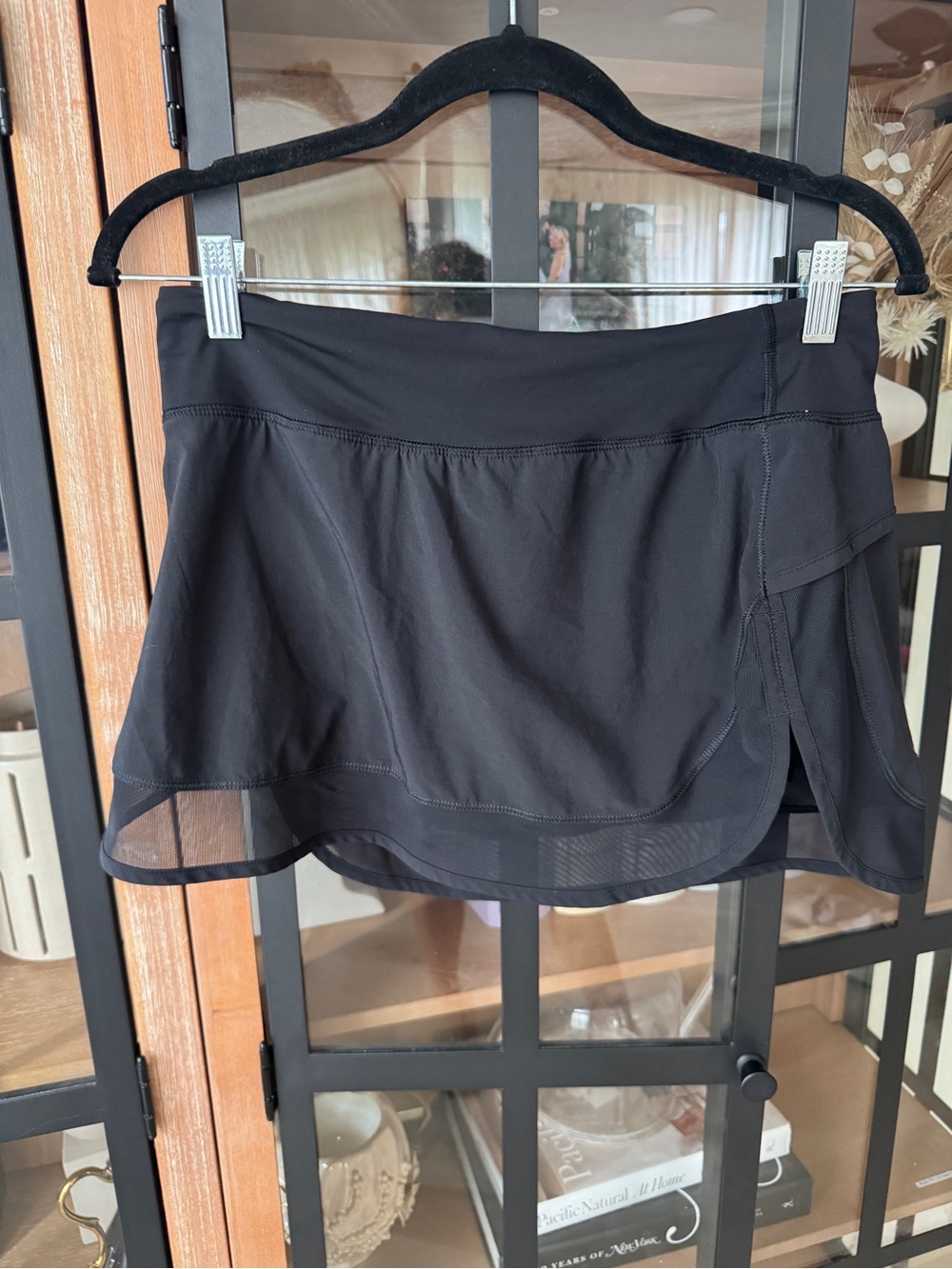 Lululemon Hotty Hot Skirt II skort shorts tennis workout mesh mid rise